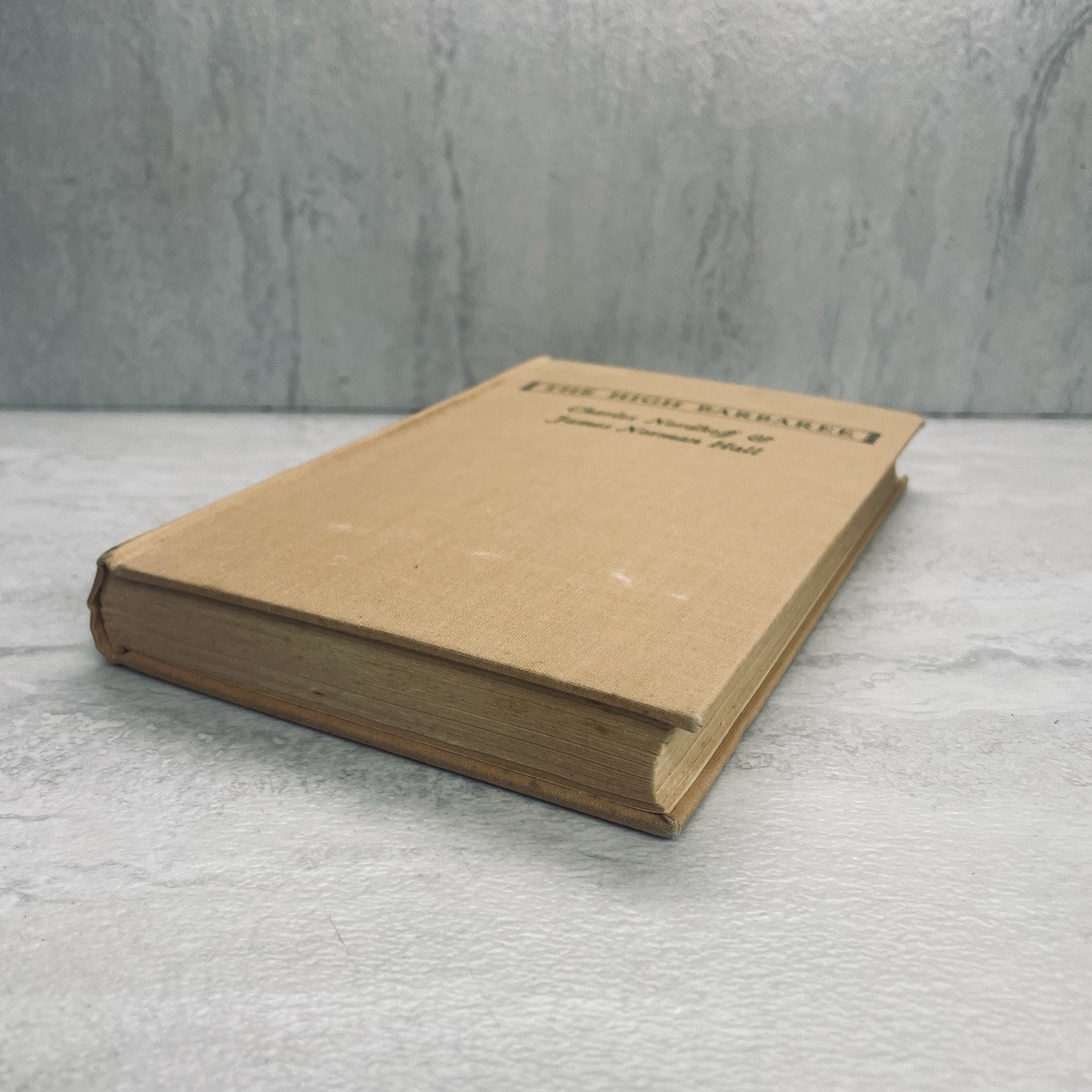 The High Barbaree by Charles Nordhoff & James Norman Hall – 1945 4th Printing HC
