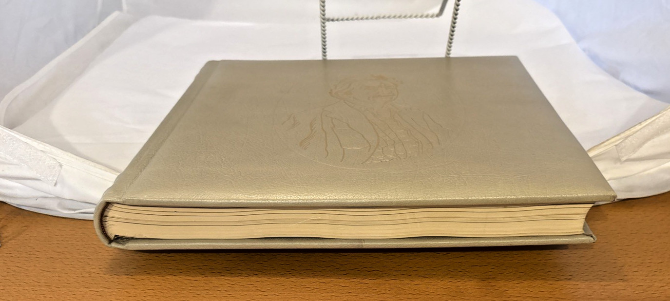 Thomas Hart Benton SIGNED Book Leather Bound Limited Edition 277/350 Abrams Art