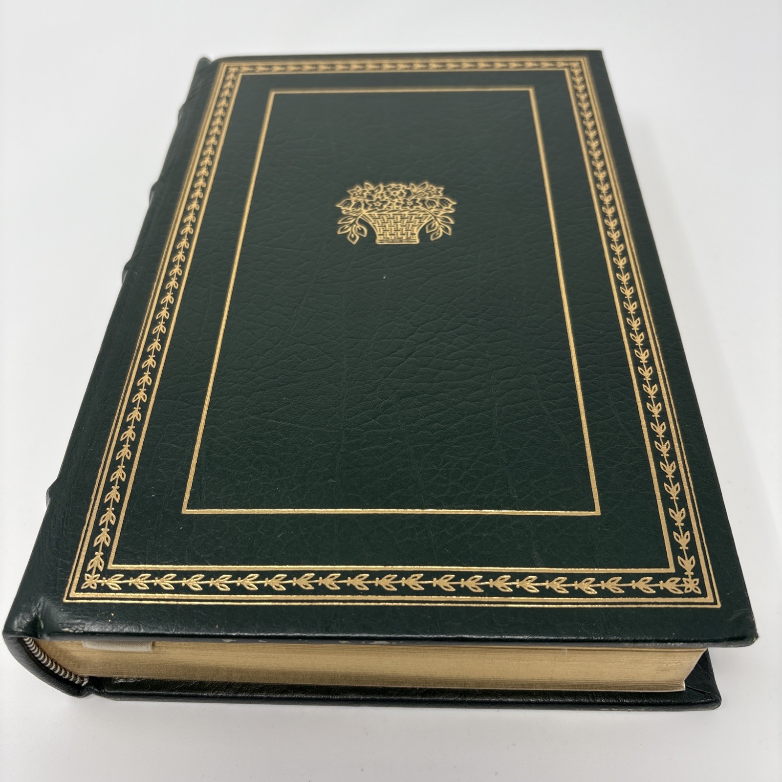 One Basket by Edna Ferber, Leather The Franklin Library Limited Edition 1982