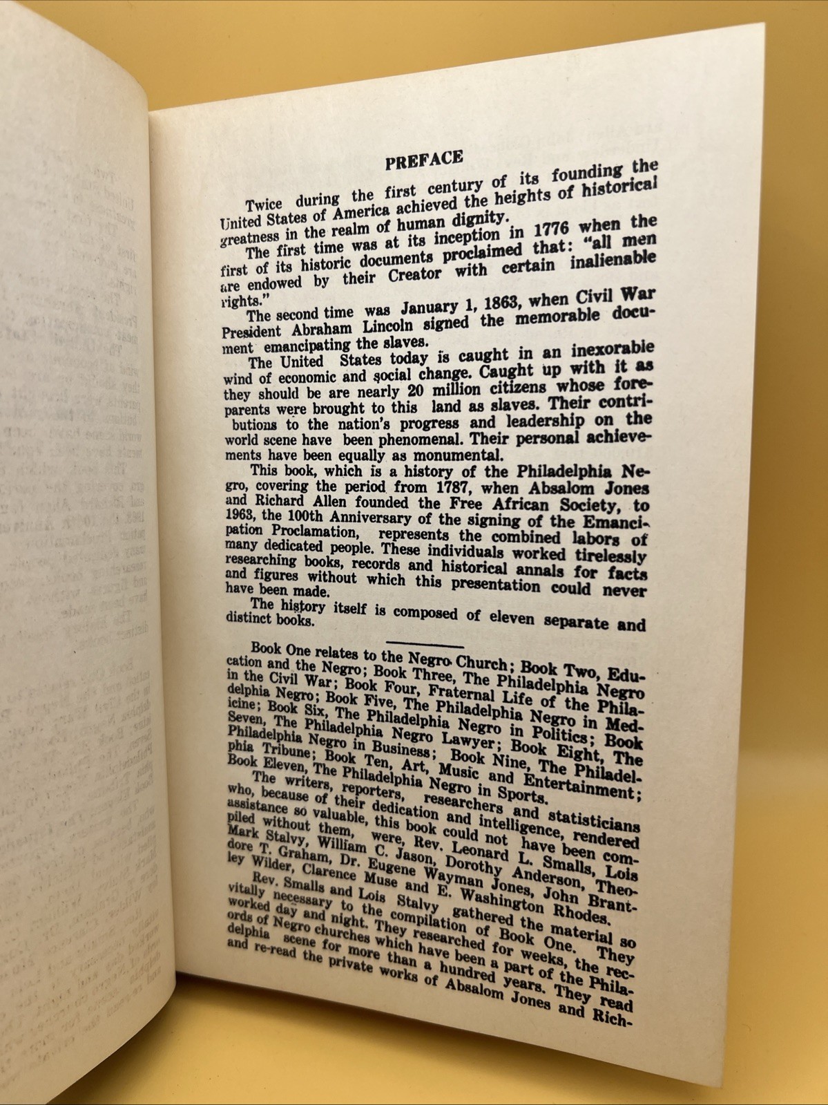 100 Years After Emancipation:History Of Philadelphia Negro-Saunders-Signed-1960