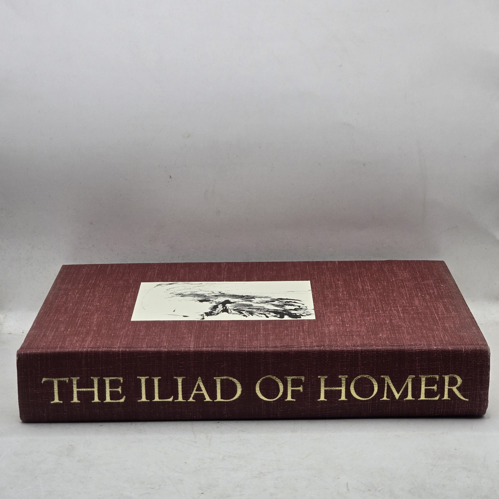 The Iliad of Homer 1962 By Richmond Lattimore Drawings By Leonard Baskin