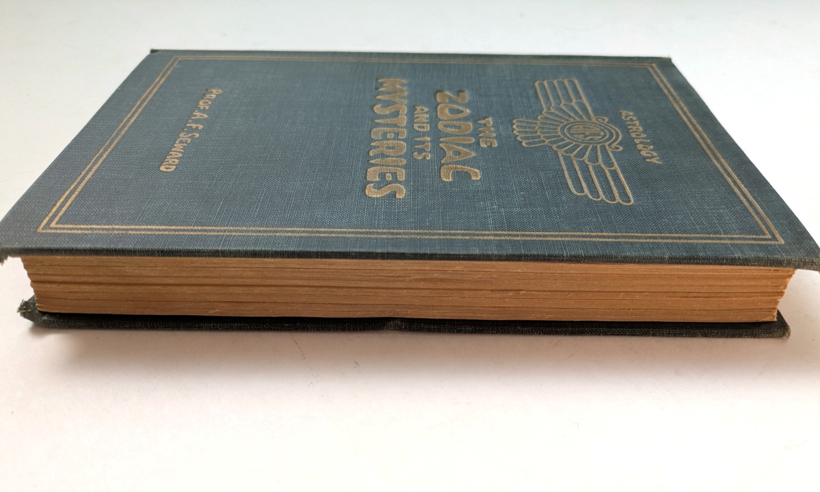 A.F. Seward Zodiac and Its Mysteries 1923 Antique Occult Astrology + Rare Flyers