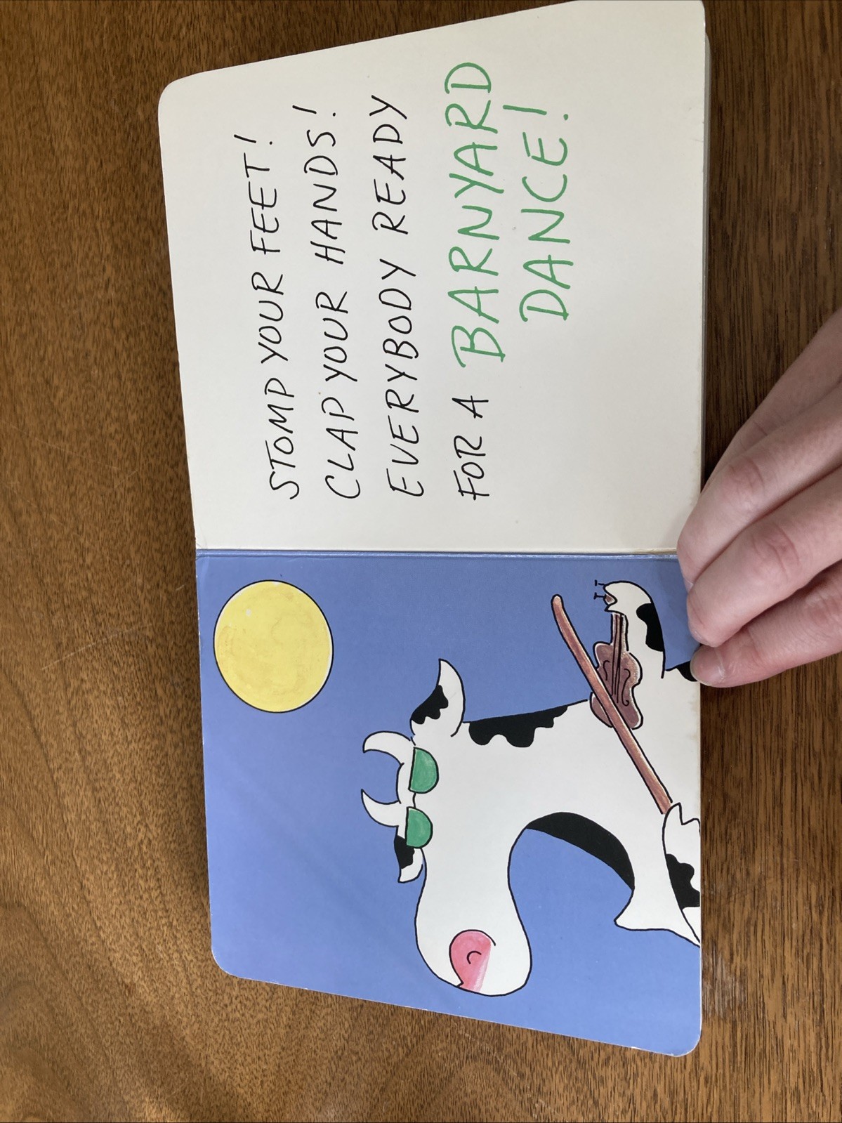 Barnyard Dance! By Sandra Boynton Vintage Children’s Board Book 1993