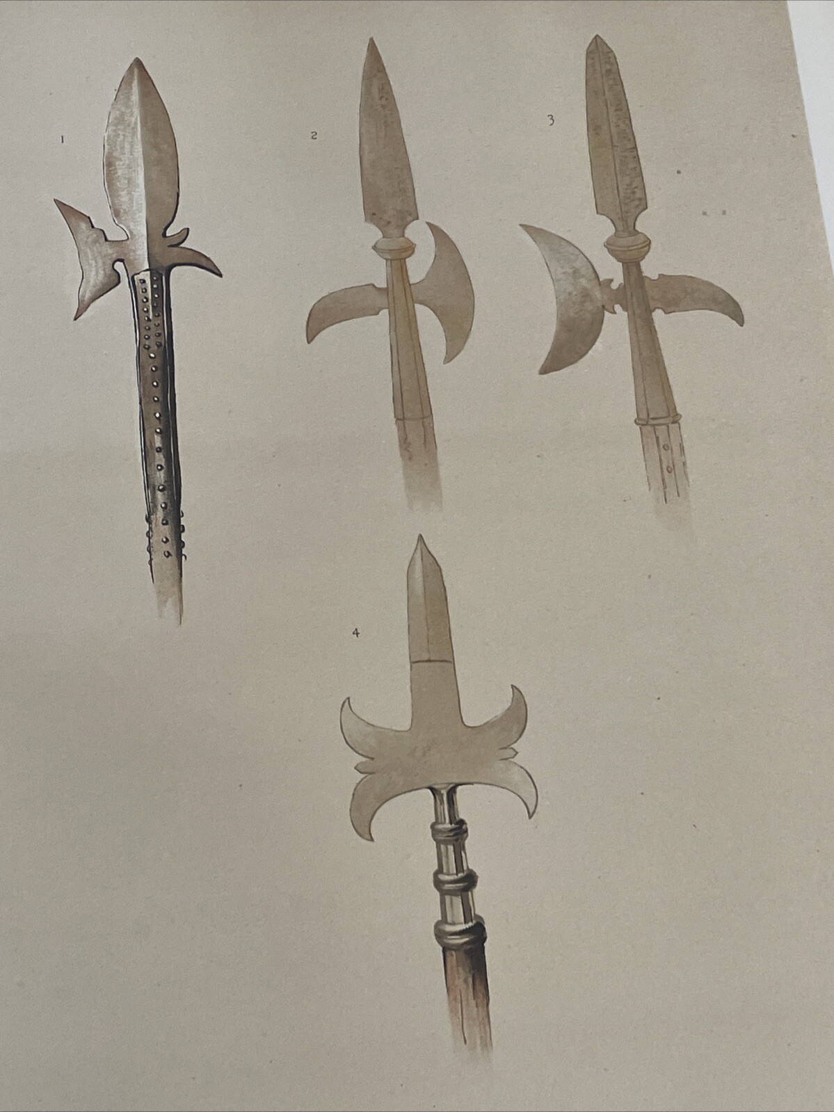 Ancient Scottish Weapons #89/500 1881 by James Drummond Joseph Anderson Scarce!