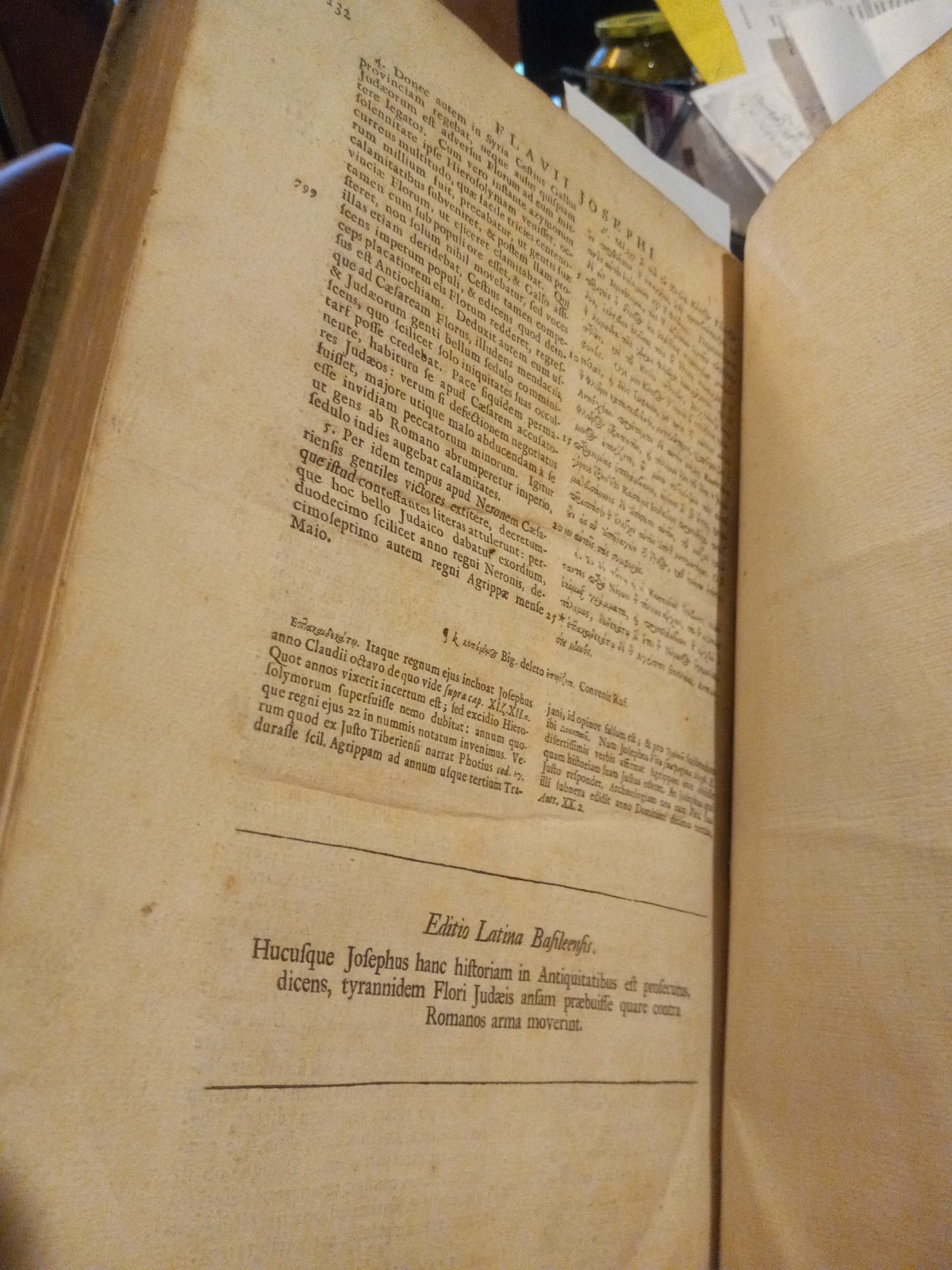 1687-1700 FLAVIUS JOSEPHI HISTORIARUM DE BELLI JUDAICO & ANTIQUITATUM JUDAICARUM