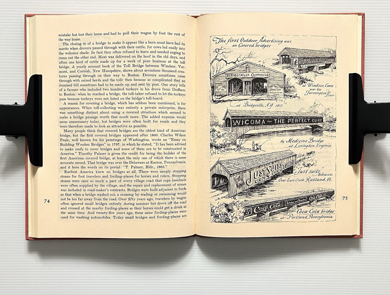 Our Vanishing Landscape by Eric Sloane Illustrated Americana HC DJ