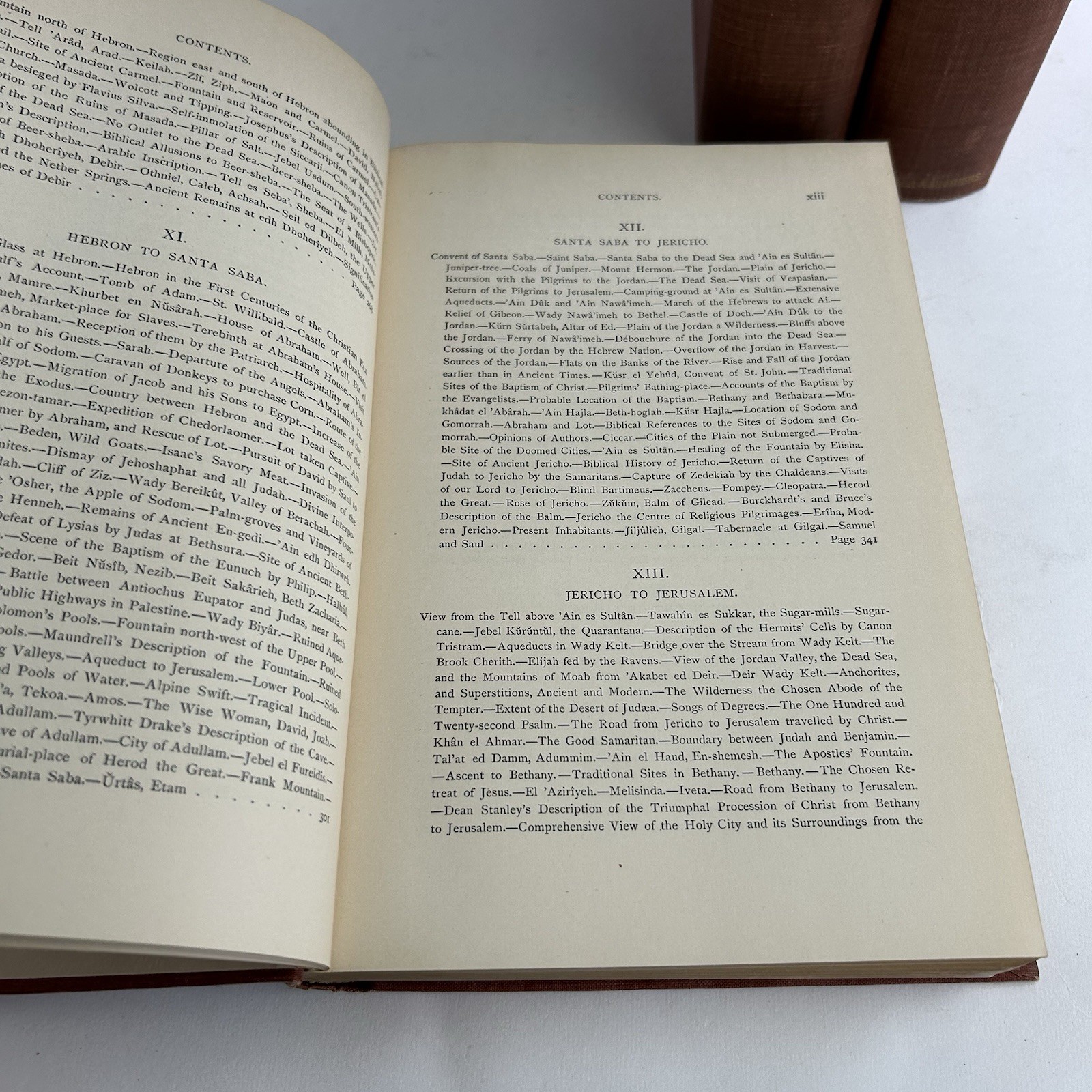 The Land And The Book Vol. I II & III 1880-1185 W.M. Thomson Antique Religion