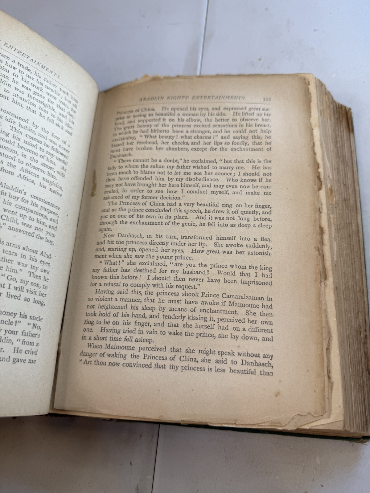 The Arabian Nights’ Entertainments” Frederick Warne c1890 Thousand & One Nights