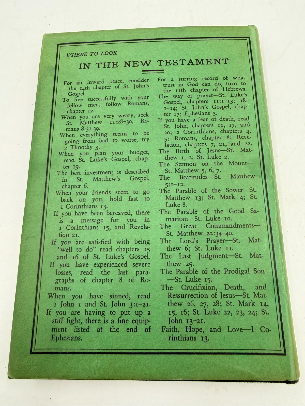 1951 New Testament KJV American Bible Society Hardcover w/DJ – Korean Issue