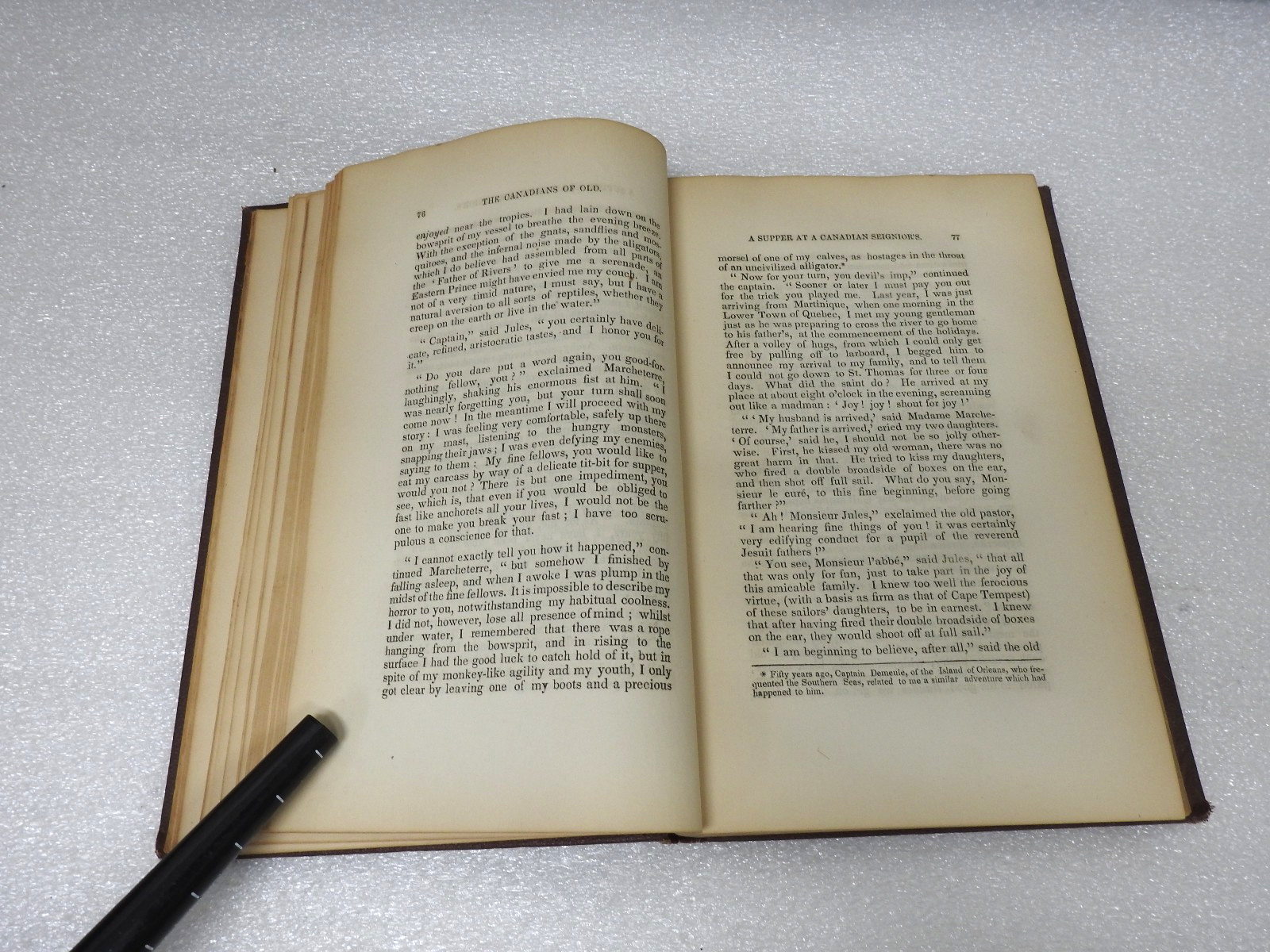 The Canadians of Old 1864 Gaspé 1st Eng. ed. Antique French Canada History Book