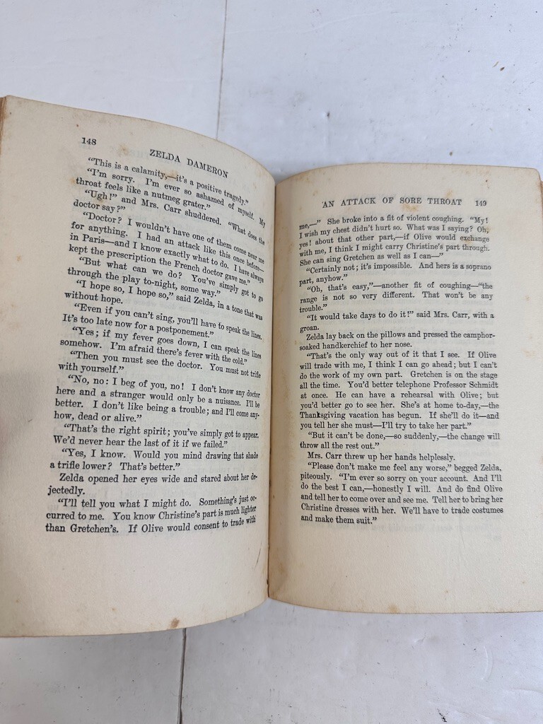Zelda Dameron by Meredith Nicholson – 1904 Complete 1st Edition Bobbs-Merrell HC