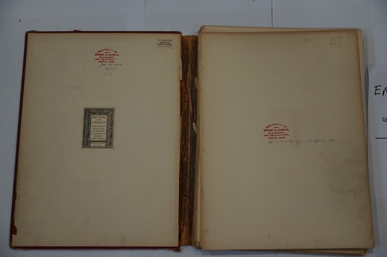 English Interior Woodwork- Priceless Antique Book with 100’s of plates