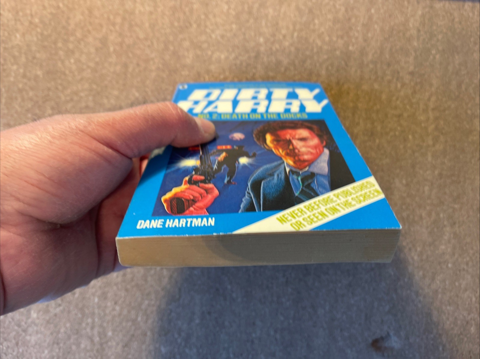 Dirty Harry No. 1, 2 & 3 VGC UK PBs Clint Eastwood, Duel For Canyons, Long Death