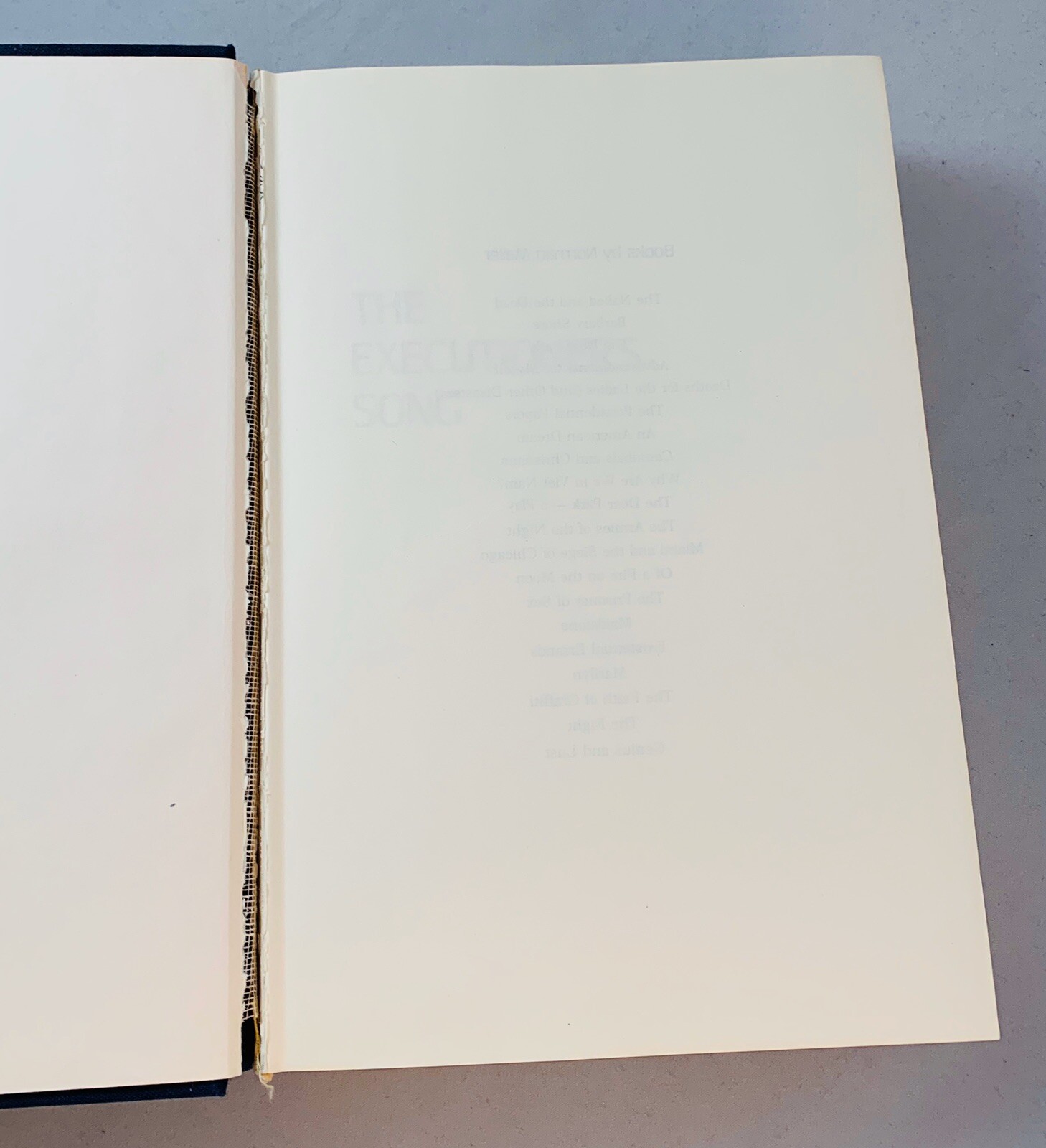 The Executioner’s Song-Norman Mailer-SIGNED!-INSCRIBED!-TRUE First/1st Edition!