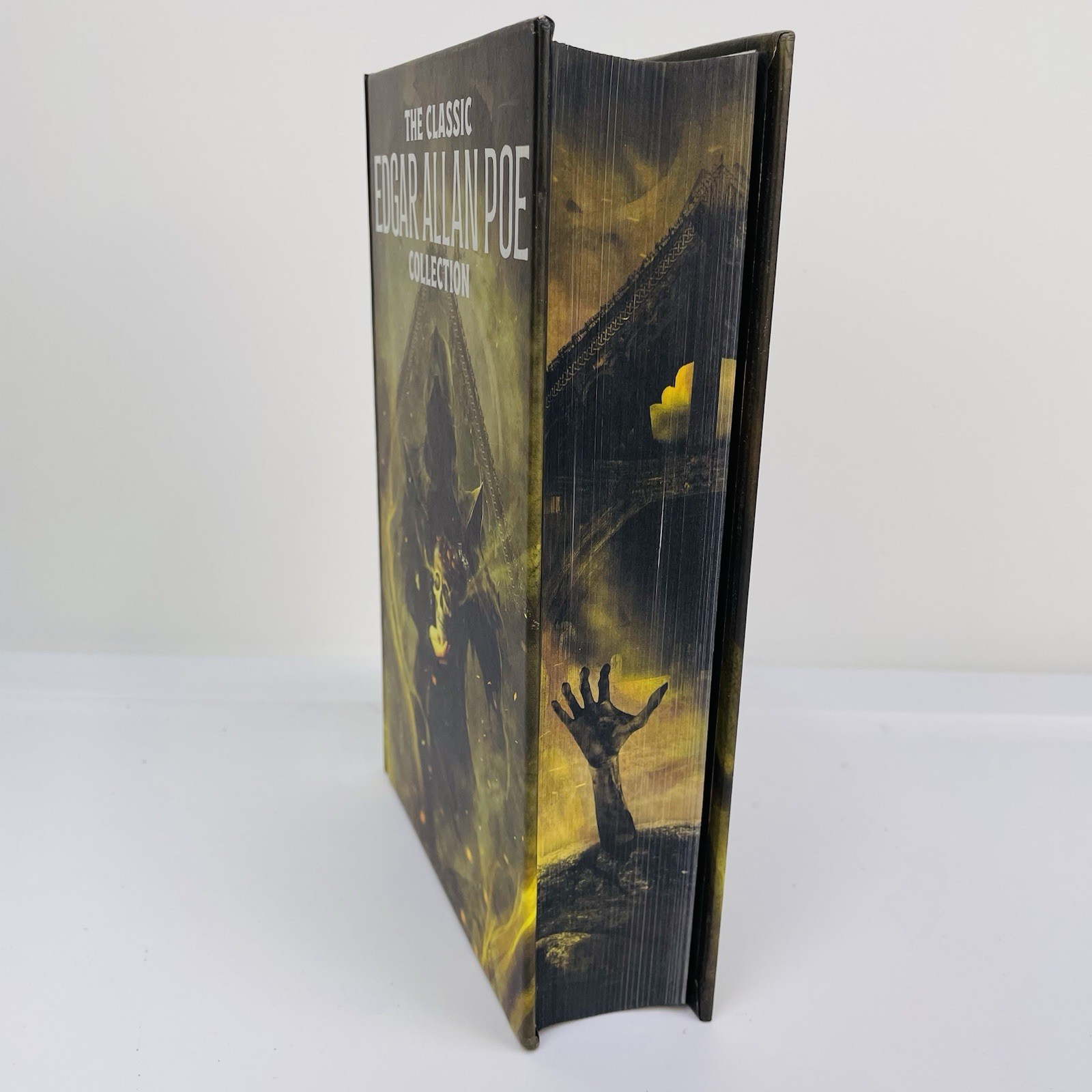Classic Edgar Allan Poe Collection Poetry Tales Arcturus HC Sprayed Edges New