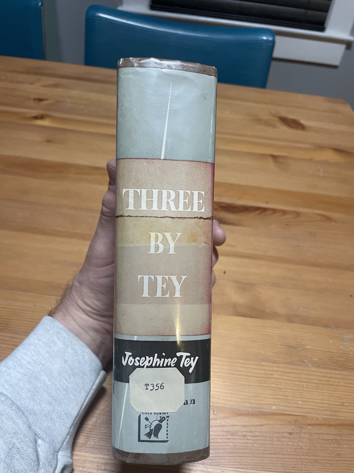 Three By Tey Hardcover Josephine Tey 1955 Macmillan Company