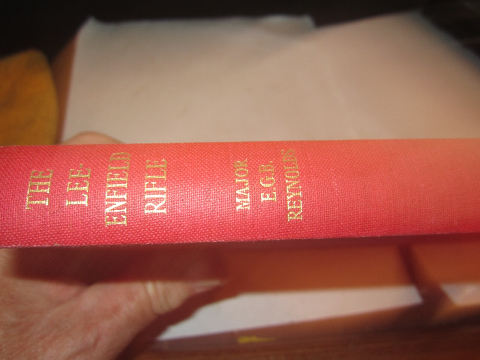 The Lee Enfield Rifle E.G.B. Reynolds Good Cond 1ST ED 1960 224 PAGES