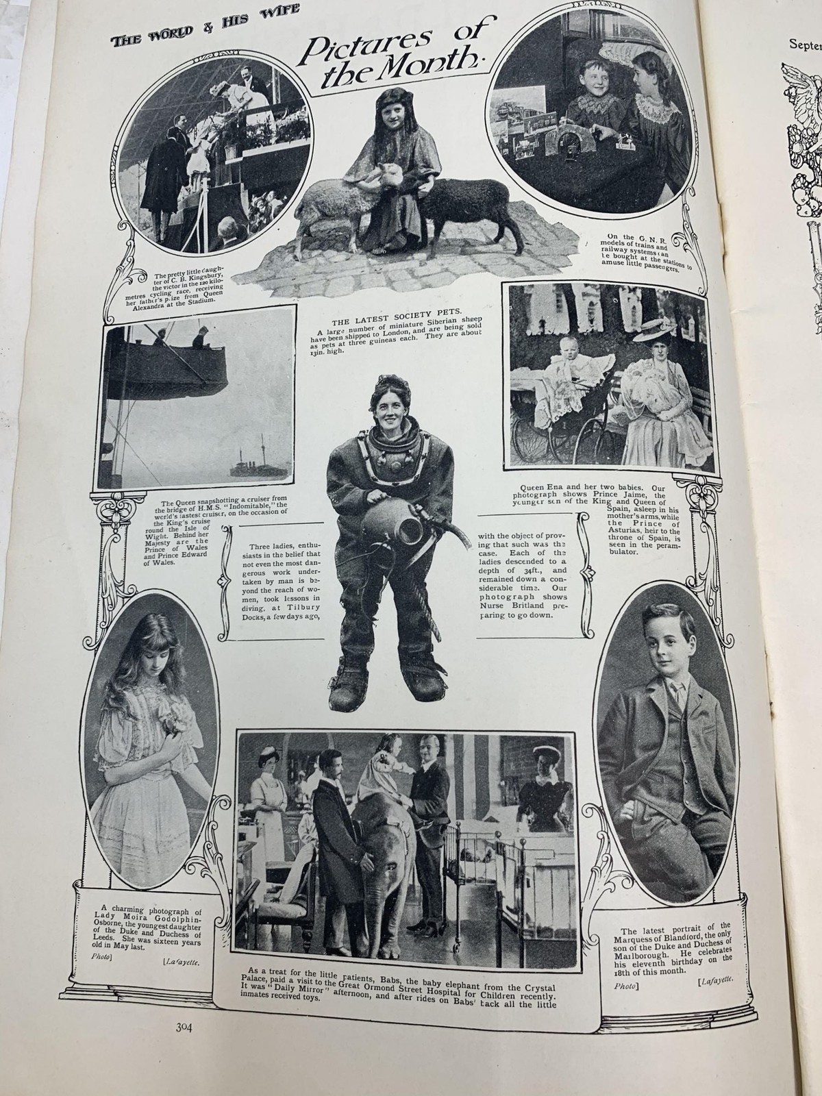 WORLD & HIS WIFE MONTHLY MAGAZINE FOR GENTLEWOMEN SEPTEMBER 1908 MONTHLY