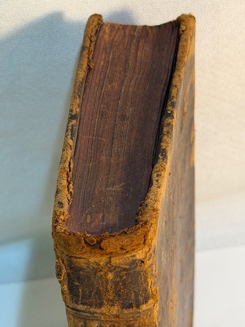Antique 1773 Jacob Cats Dutch Book – Alle de Werken – Full Leather – Ghent