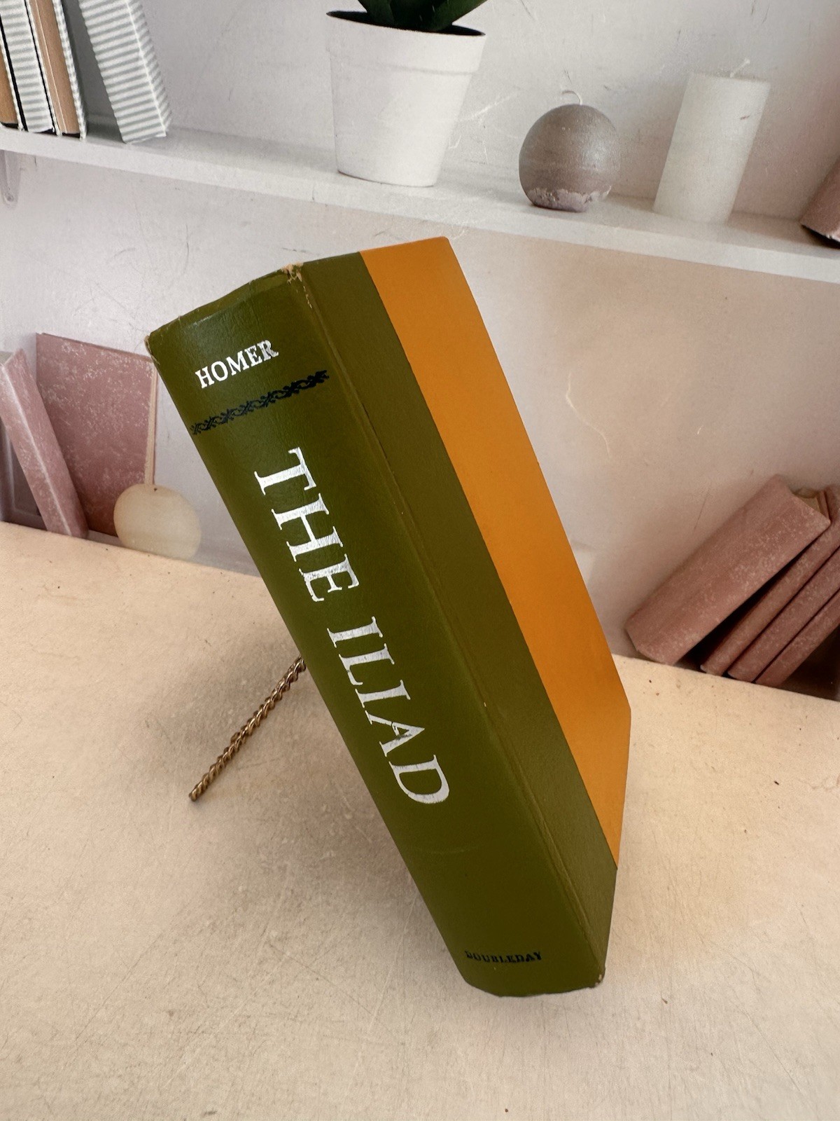 The Iliad; Homer The Iliad 1974, HC, Doubleday.