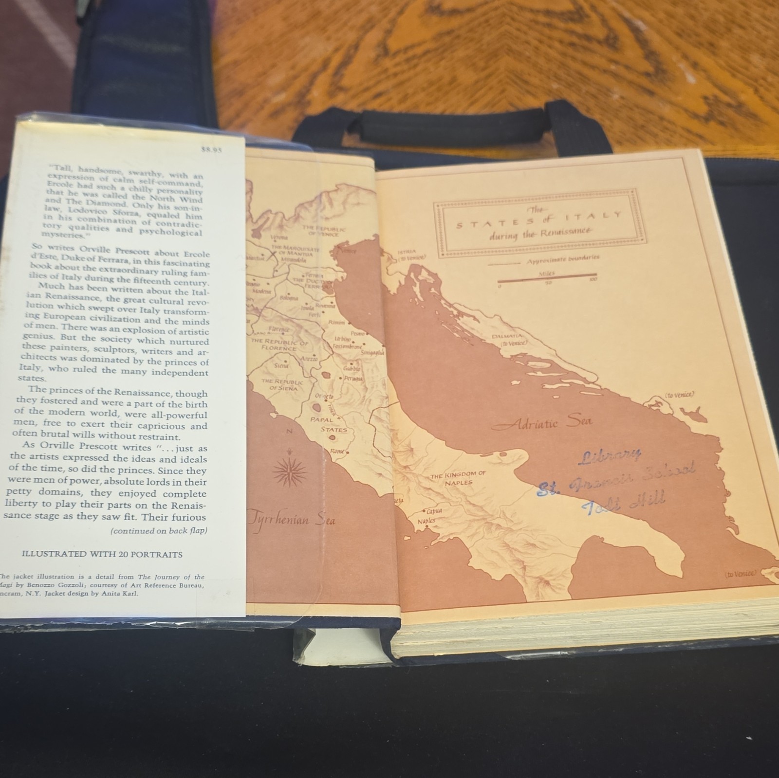 Princes of the Renaissance by Orville Prescott 1969 First Printing Hardcover