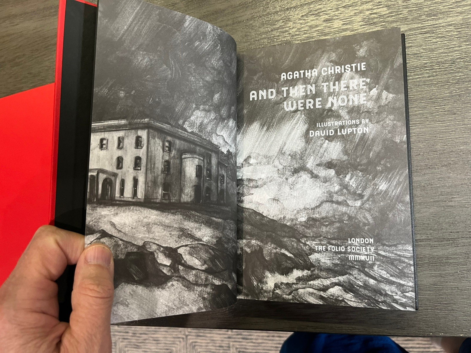 And Then There Were None. Agatha Christie, Folio Society, 2017 Like New!