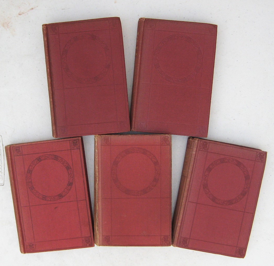 Classic Vintage, Antique Literature Bundle x 5, T.Nelson & Sons