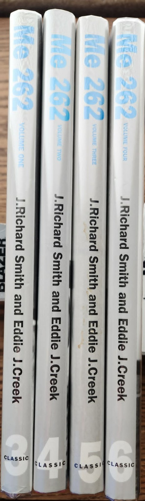 ME 262 Four Volumes By Richard Smith and Eddie Creek Classic Publications