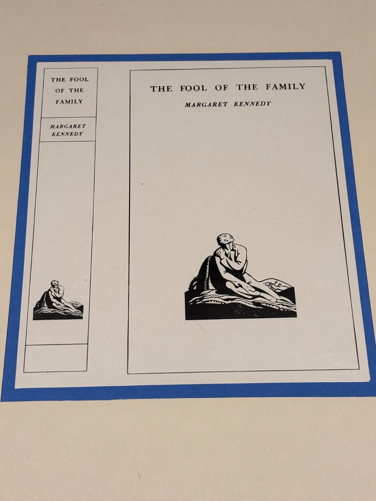 Rockwell Kent Fool of the Family Dustjacket estate artist proof Dan Burne-Jones