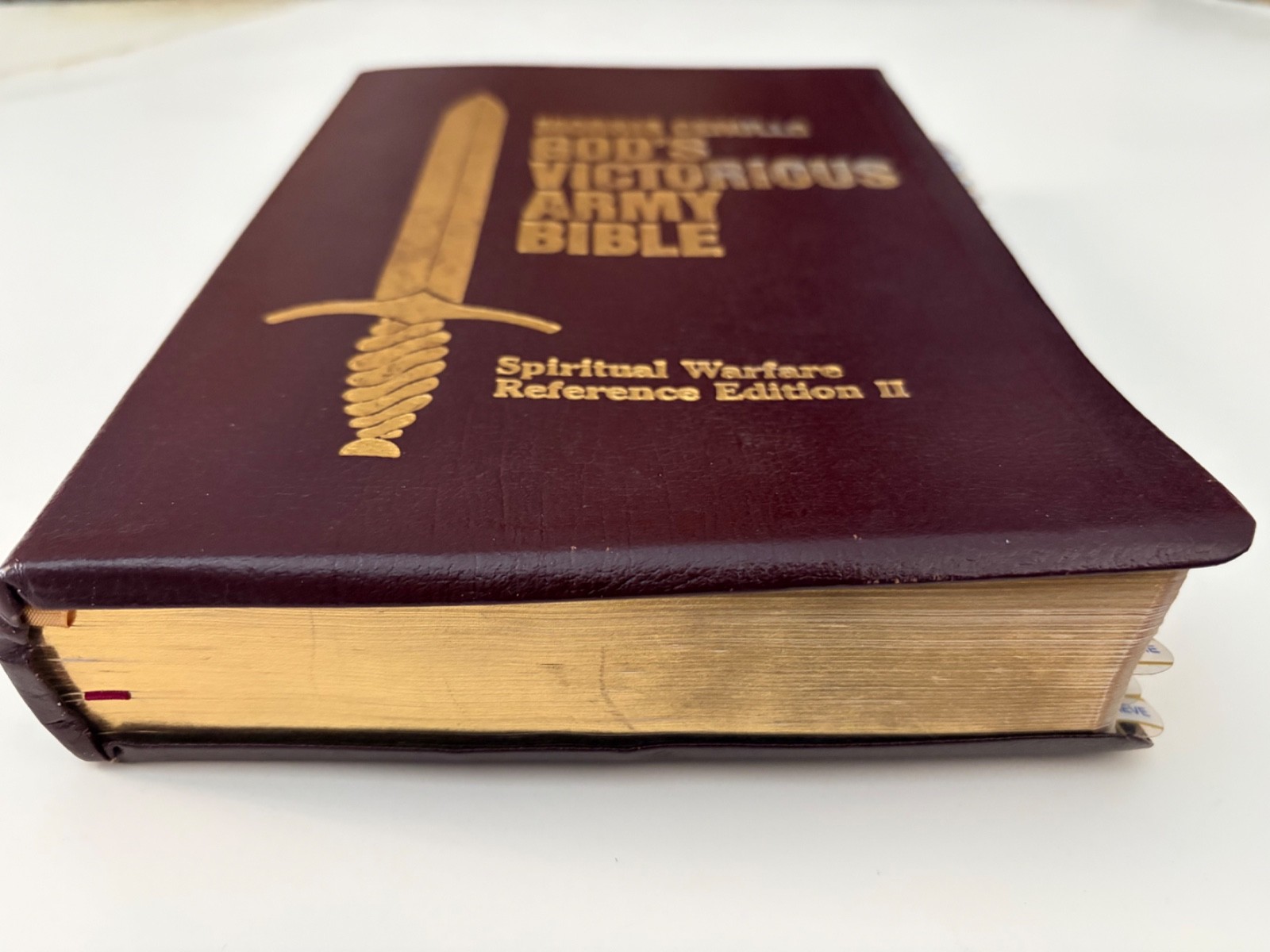 God’s Victorious Army Bible KJV Morris Cerullo Spiritual Warfare Ref Ed II 1989