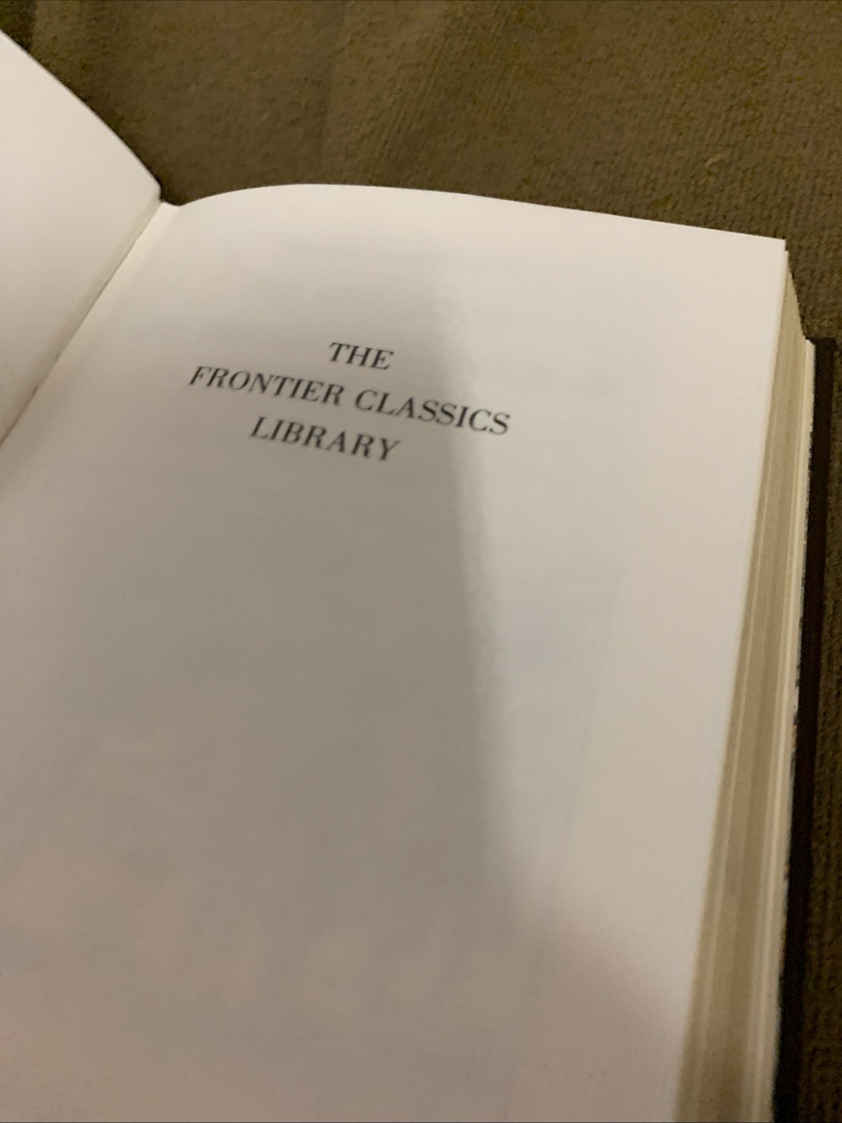 The Life of Jesse James by Frank Triplett – Frontier Classics Library; Like New