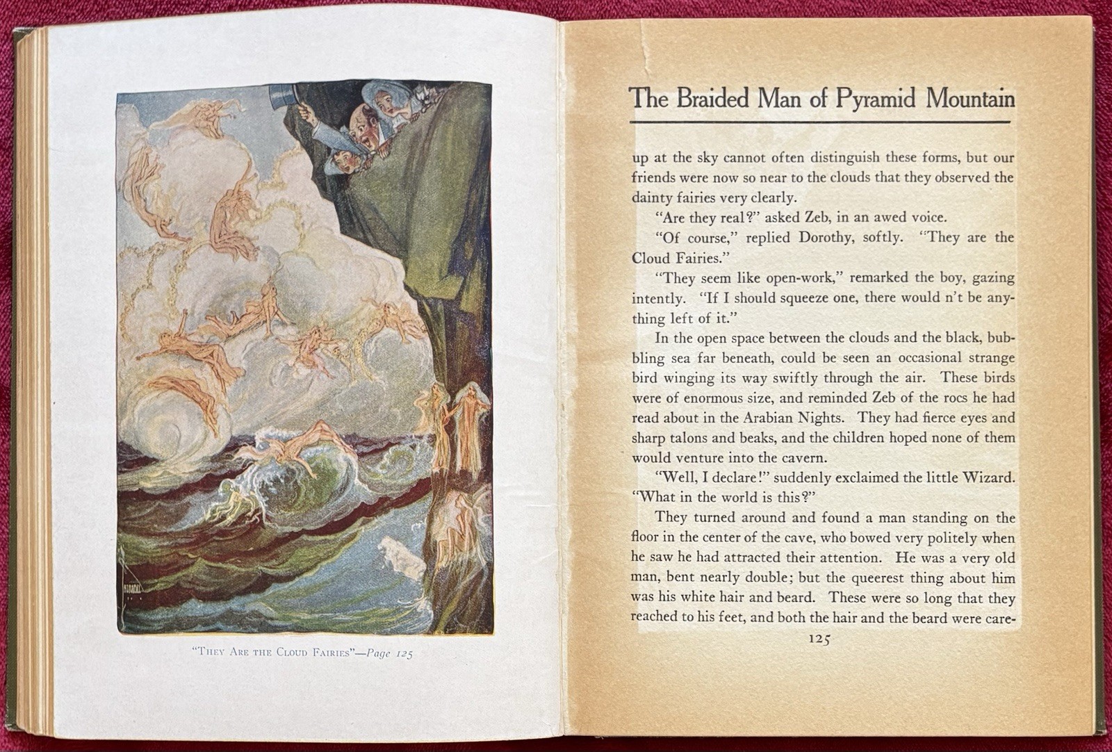 DOROTHY and the WIZARD in OZ by L. FRANK BAUM – 1920 2nd EDITION