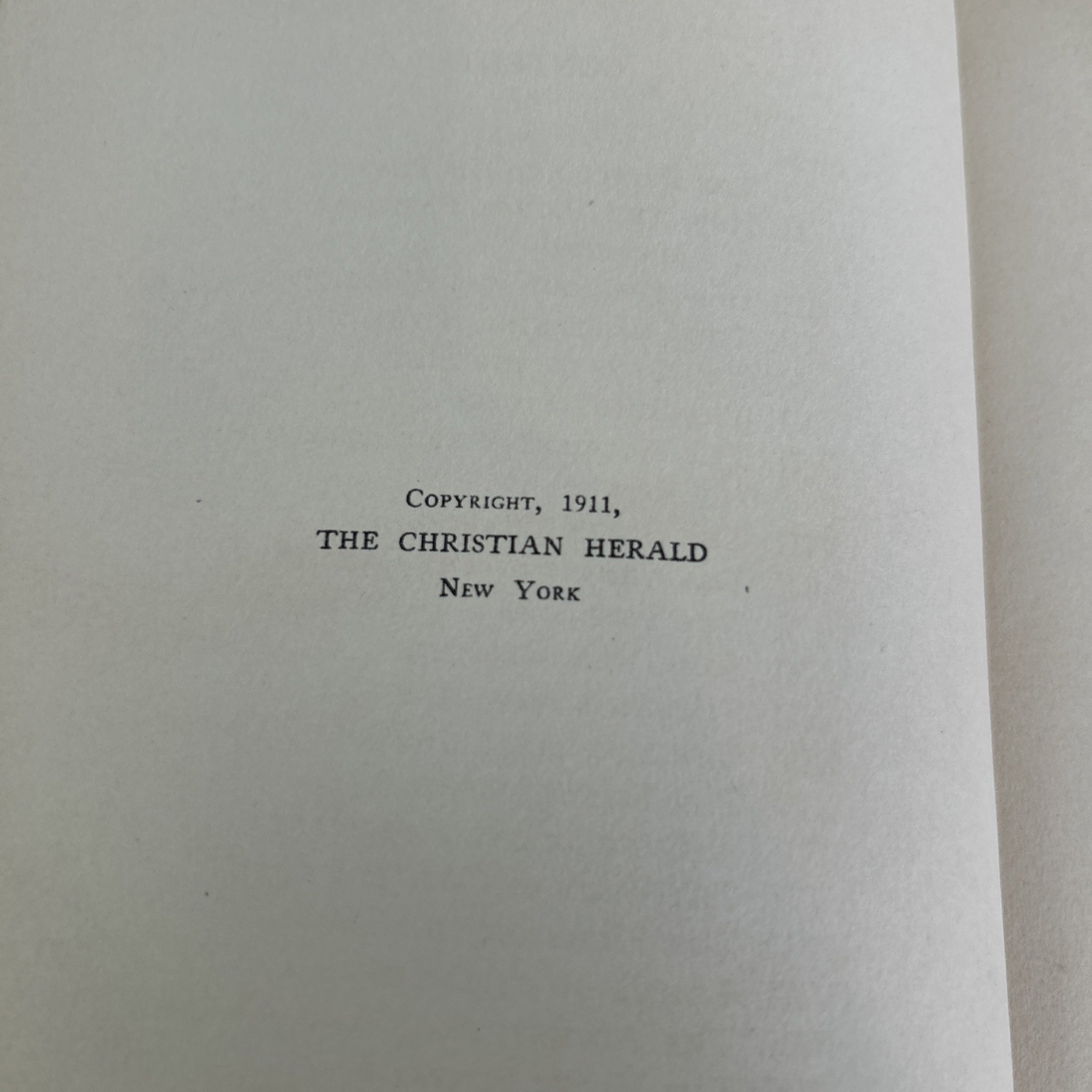 James Black – THE PILGRIM SHIP 1st Edition 1911 The Christian Herald