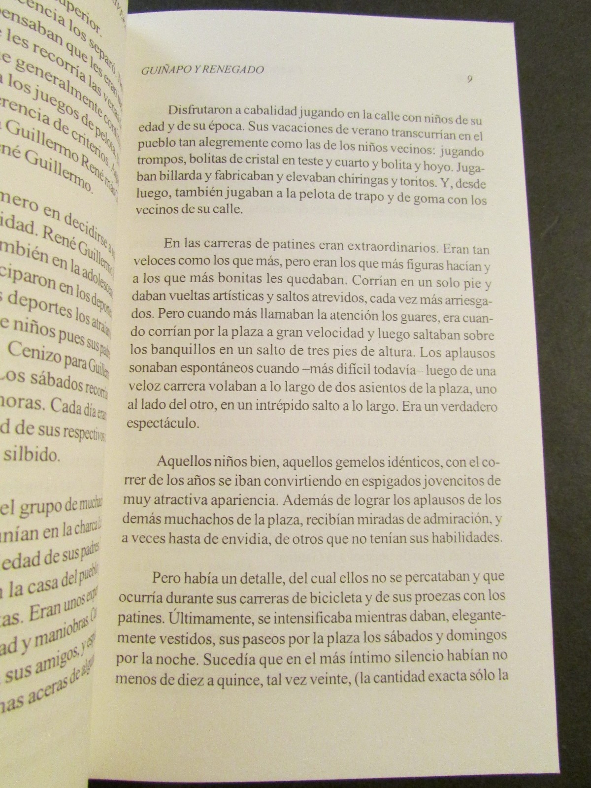 VINTAGE BOOK / GUIÑAPO Y RENEGADO / F. RIVERA LIZARDI / PUERTO RICO / 1998