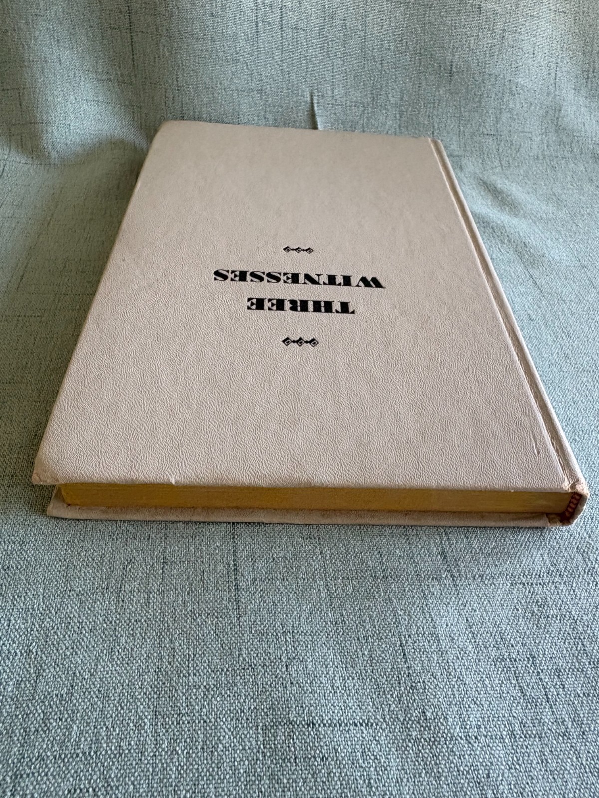 Three Witnesses by Rex Stout- Vintage 1956 Viking Hardcover