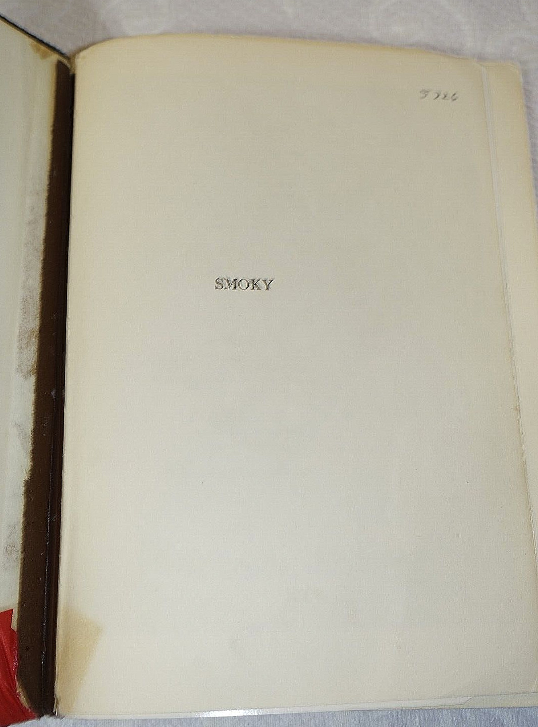 Will James: Smokey The Cowhorse ~ Illustrated By The Author~Hardcover 1929