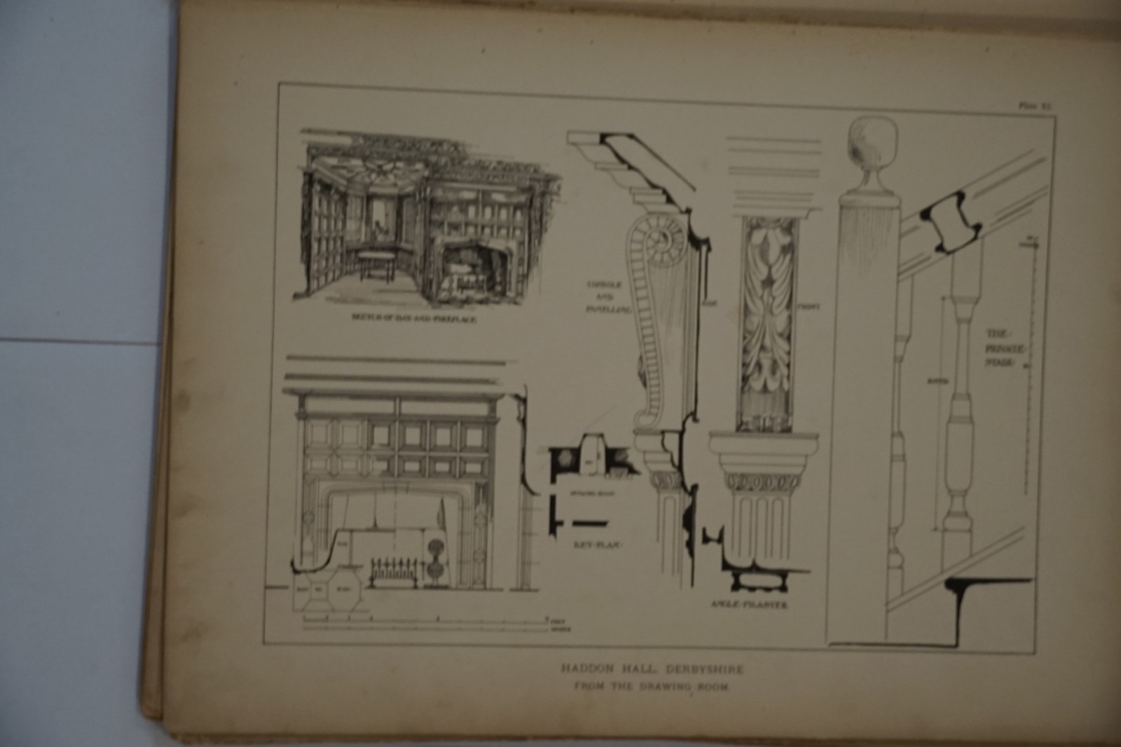 English Interior Woodwork- Priceless Antique Book with 100’s of plates