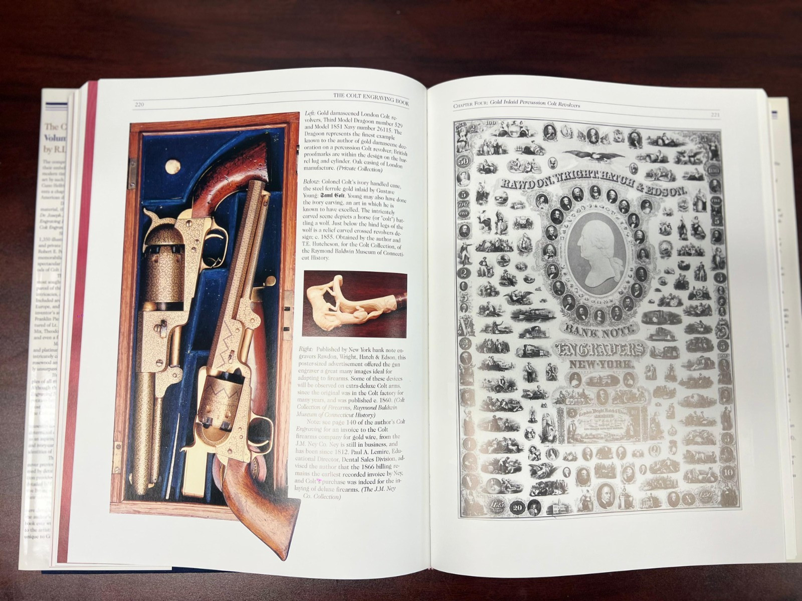 The Colt Engraving Book Vol 1&2 + Silk & Steel Signed Set by R.L. Wilson Ltd Ed