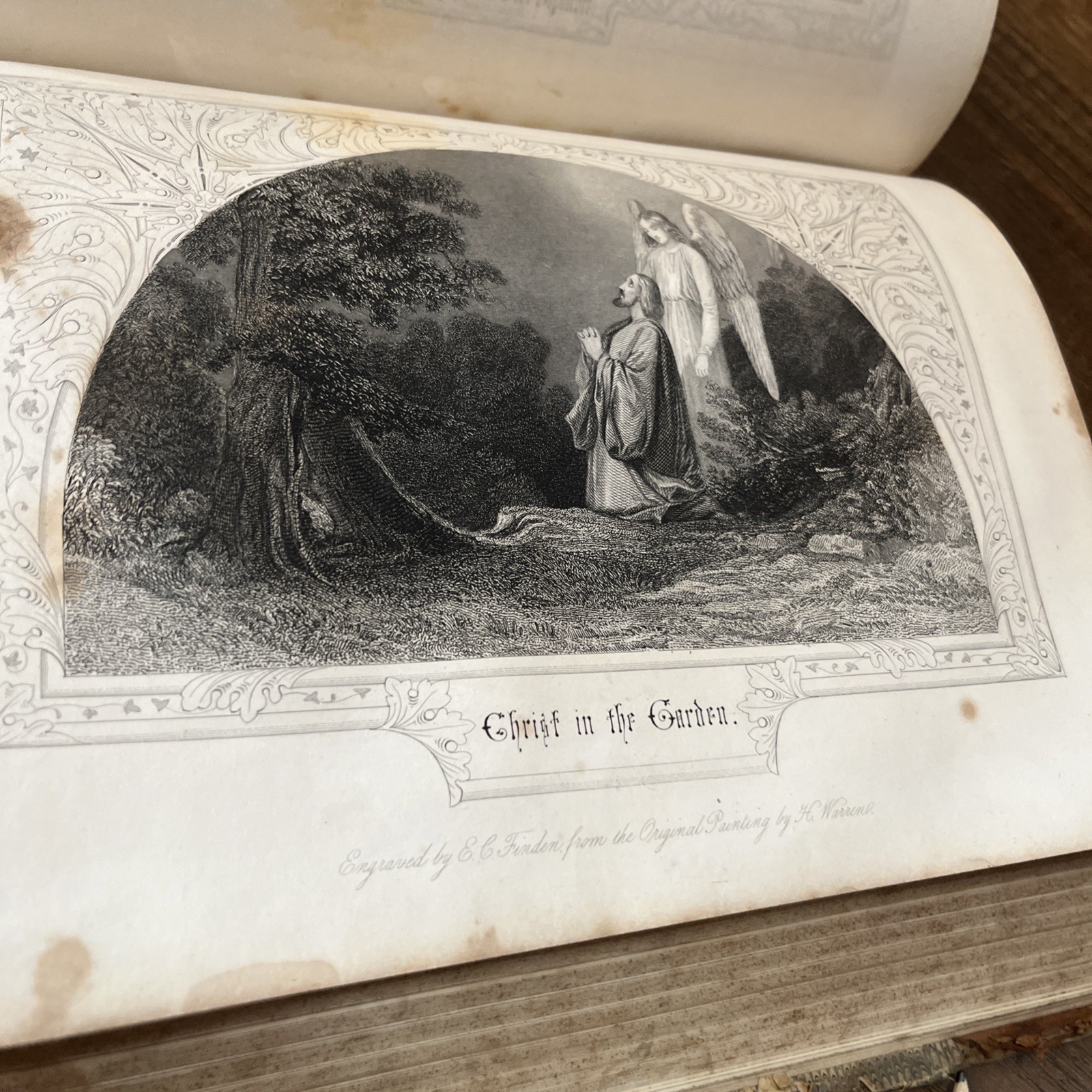 Rare Antique Bible Based Book Life Of Jesus Christ 1851-1855 London & New York
