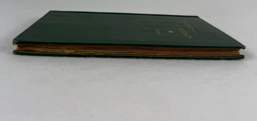 In Vales of Helikon Alfred Antoine Furman 1899 SIGNED 1st Poetry Book – RARE