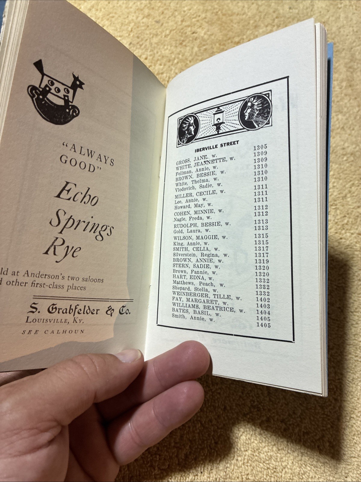 RARE – The Blue Book : Mardi Gras Edition. – (1963 / 9th Edition) Paperback