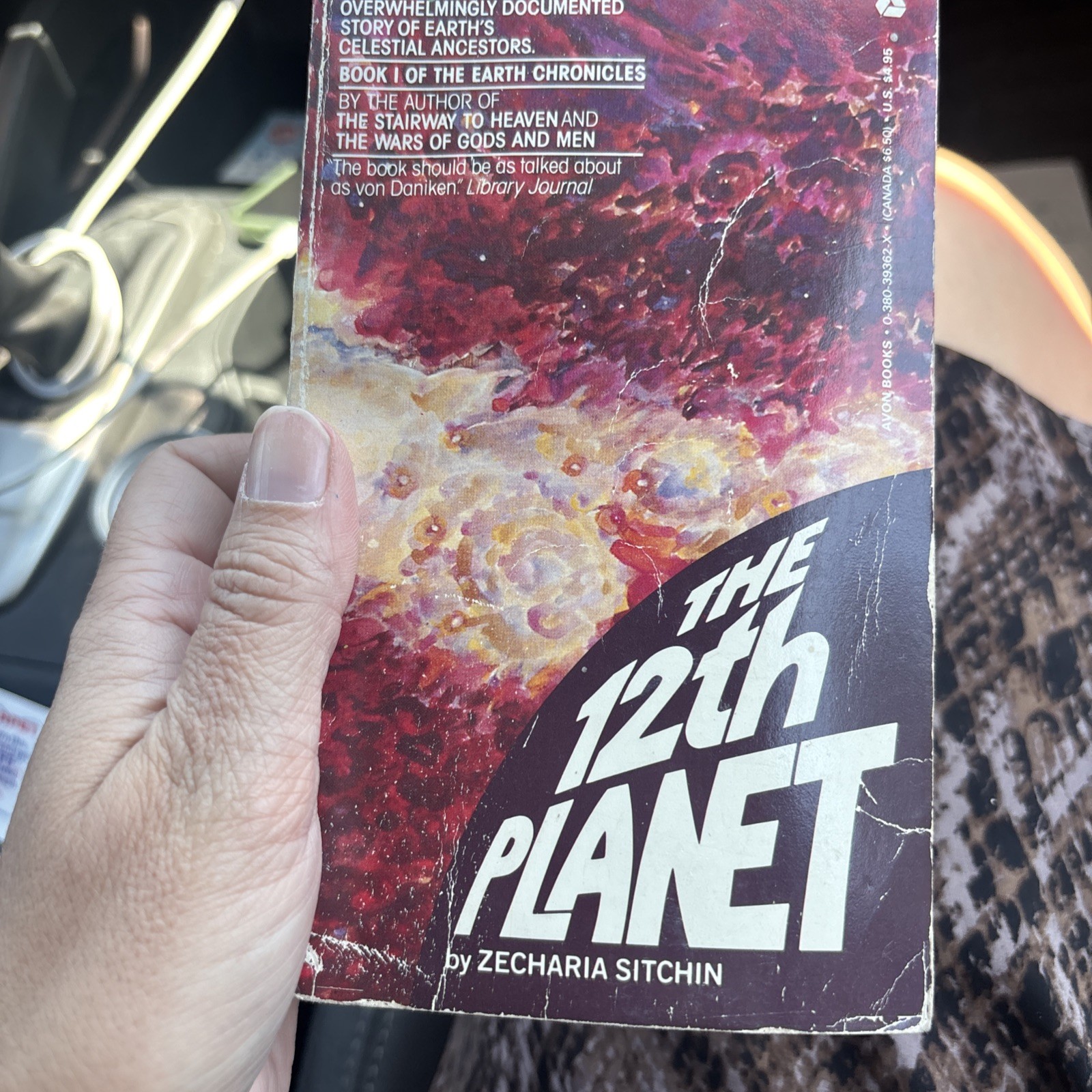 The 12th Planet Zecharia Sitchin Vintage Paperback 1st Avon Printing 1978