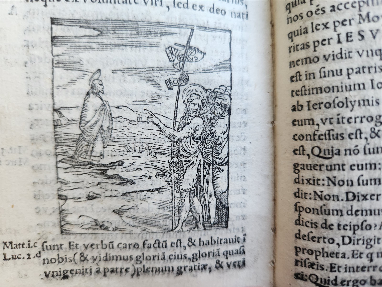 1548 BIBLE in LATIN ILLUSTRATED antique 16th CENTURY vellum TESTAMENTI NOUI