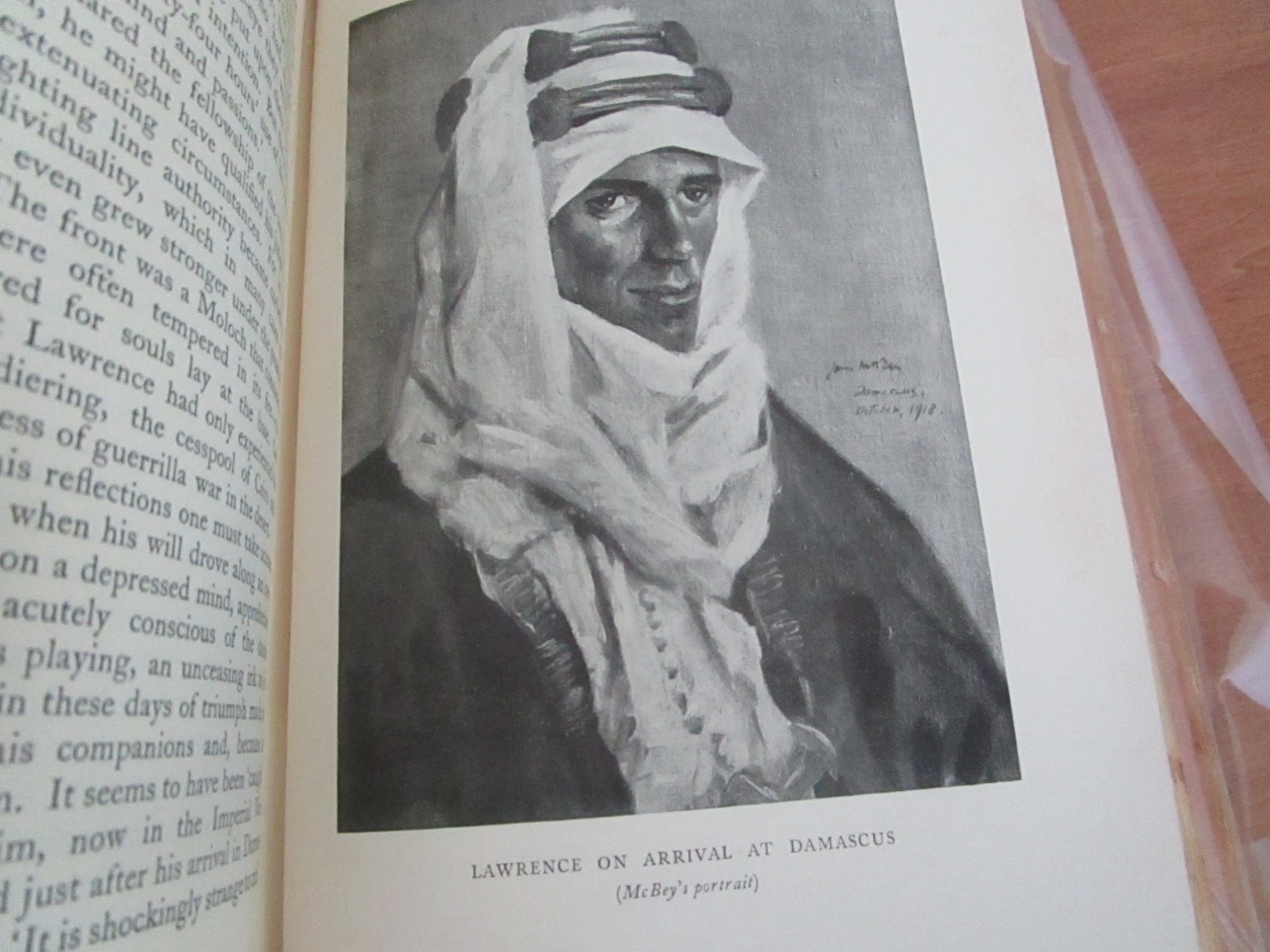 ‘T E Lawrence’ in Arabia and After by B H Liddell Hart 1934 HB