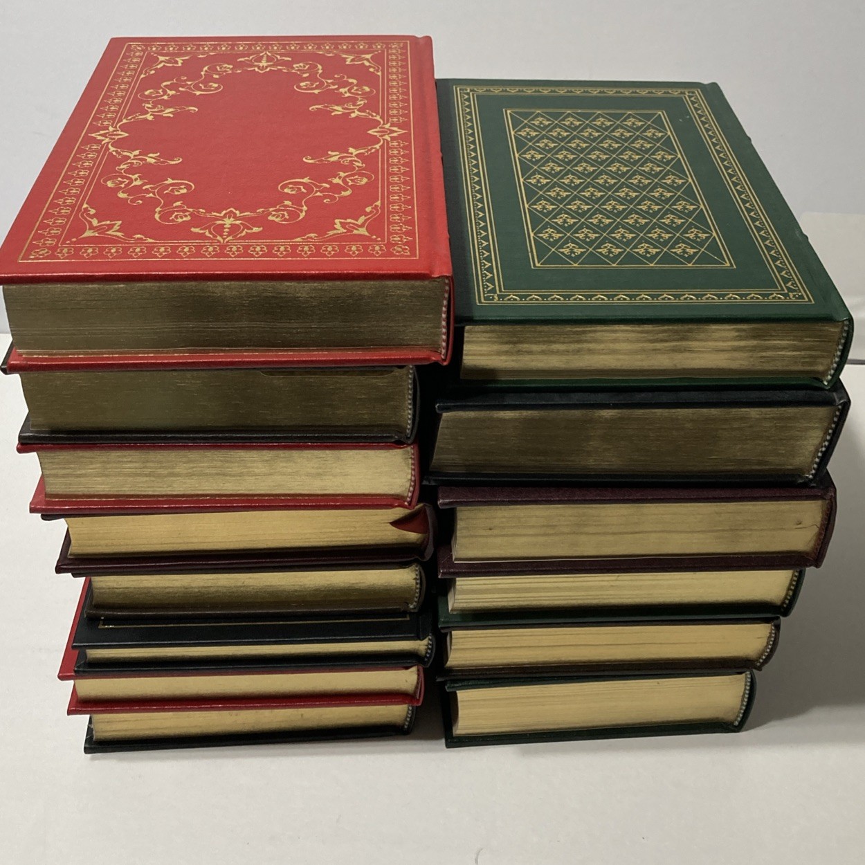 Franklin Library Leather Bound Classic Books Lot of 13 Decorative Library Decor