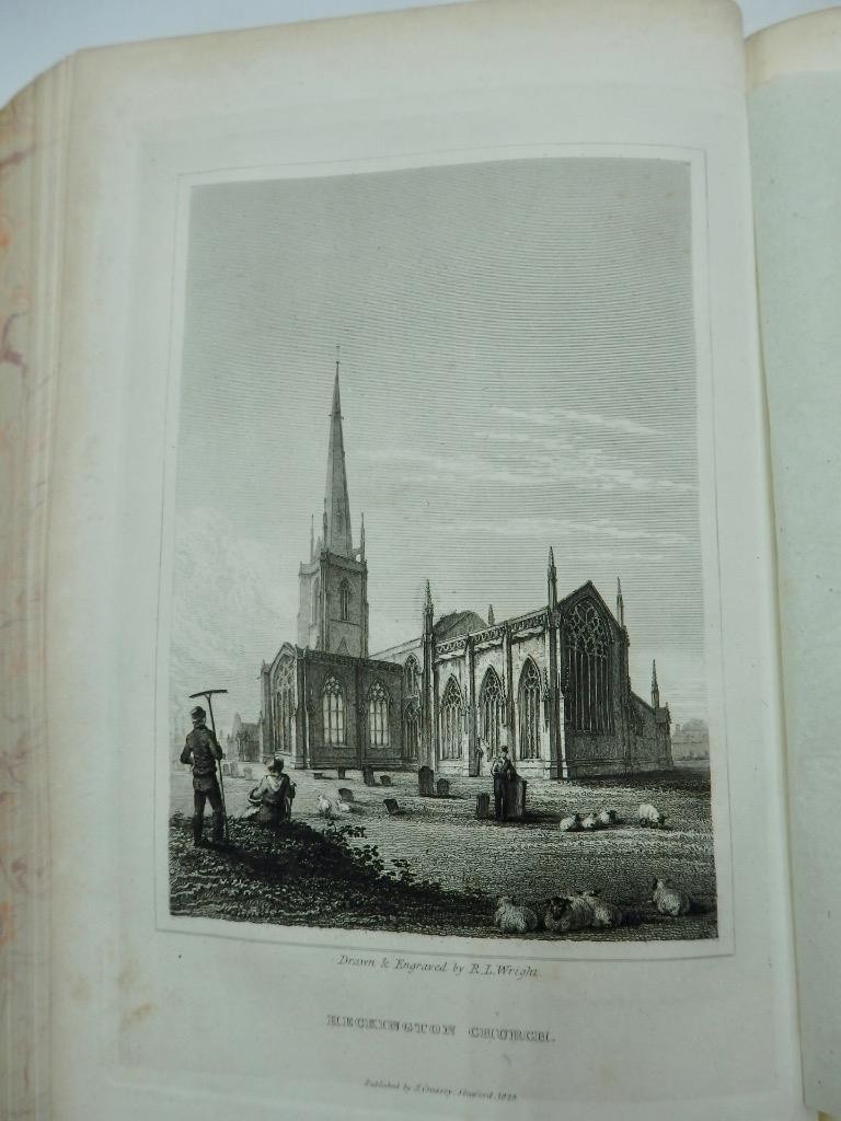 1825 SKETCHES Topography History of NEW & OLD SLEAFORD Lincolnshire – Very Clean