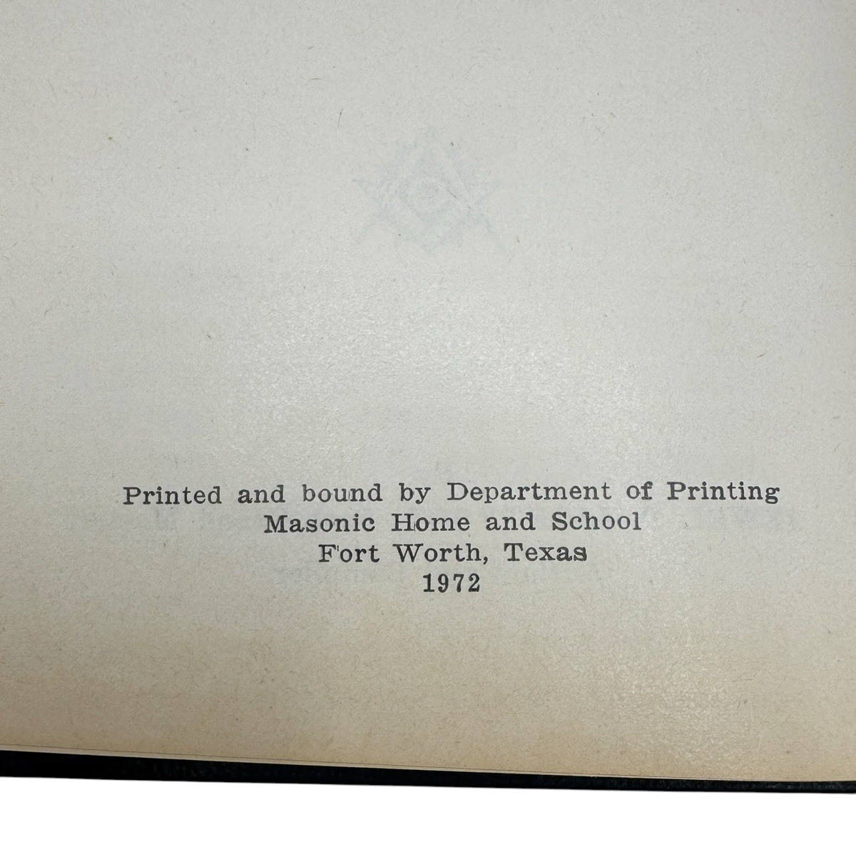 Lightfoot’s Manual Of The Lodge Texas (Masonic Home Fort Worth) VINTAGE HC 1972