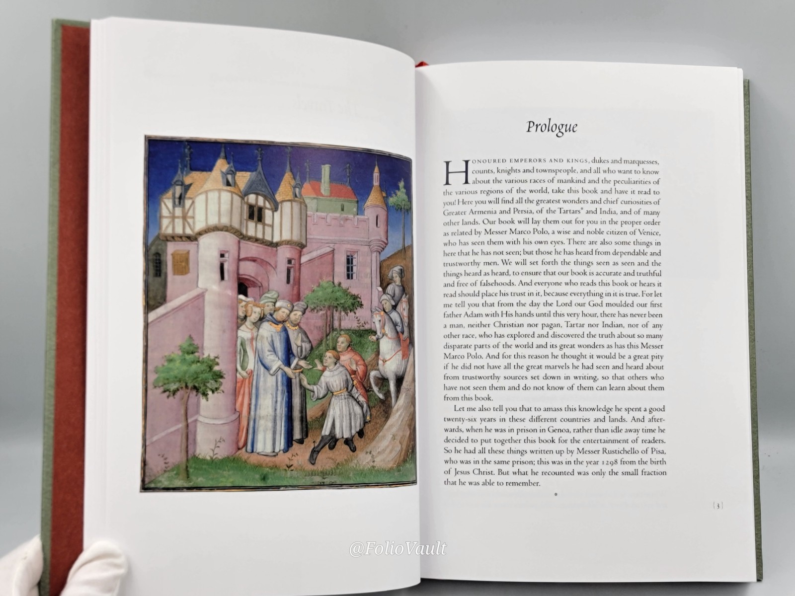 The Travels of Marco Polo – Nigel Cliff – Folio Society – 2019 1st edition – VGC