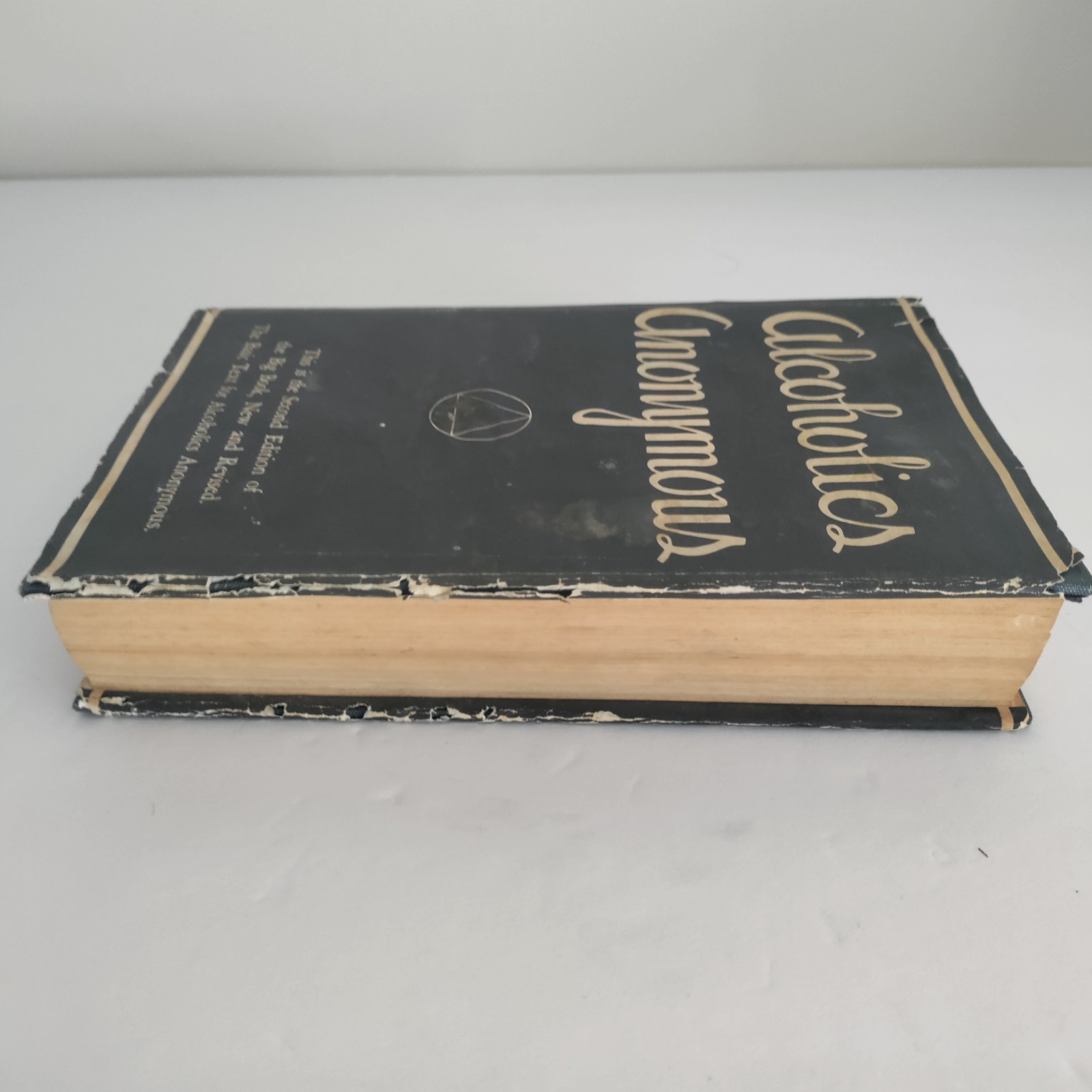 Alcoholics Anonymous 2nd Edition (1955) AA Big Book 1973 15th Printing w/DJ