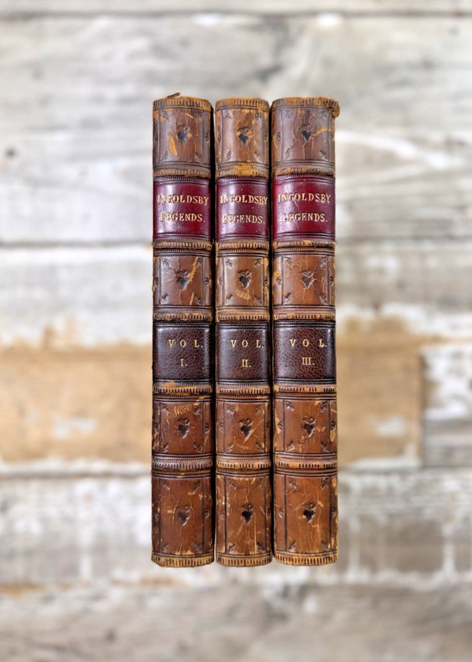 1855 Antique Folklore, Short Stories “The Ingoldsby Legends” Fine Binding
